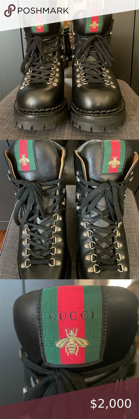 mens gucci military boots|gucci boots tiktok.